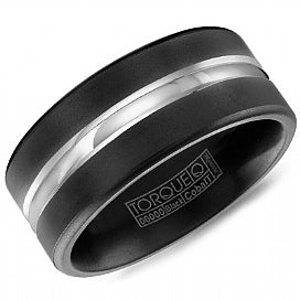 Torque - Titanium Men's Ring CBB-0006 Crown Ring