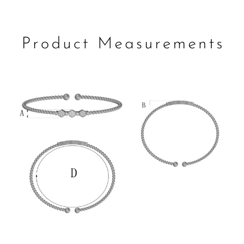 "Delaine" 14k Yellow Gold and Diamond Split Bangle Gabriel & Co.