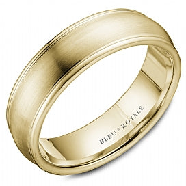 Bleu Royale 14K Gold Men's Ring RYL-039Y65 Crown Ring