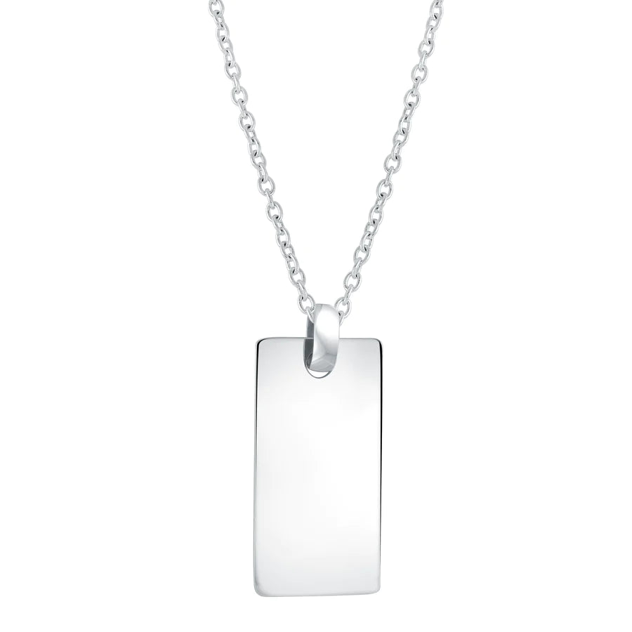 ITALGEM - S. Steel Scarlett Pendant Necklace Italgem