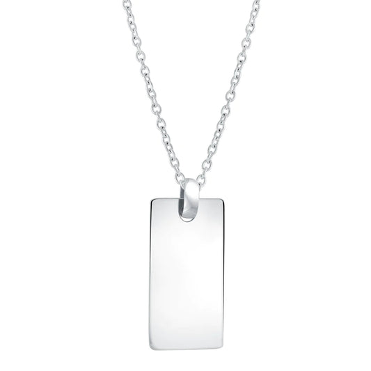 ITALGEM - S. Steel Scarlett Pendant Necklace Italgem