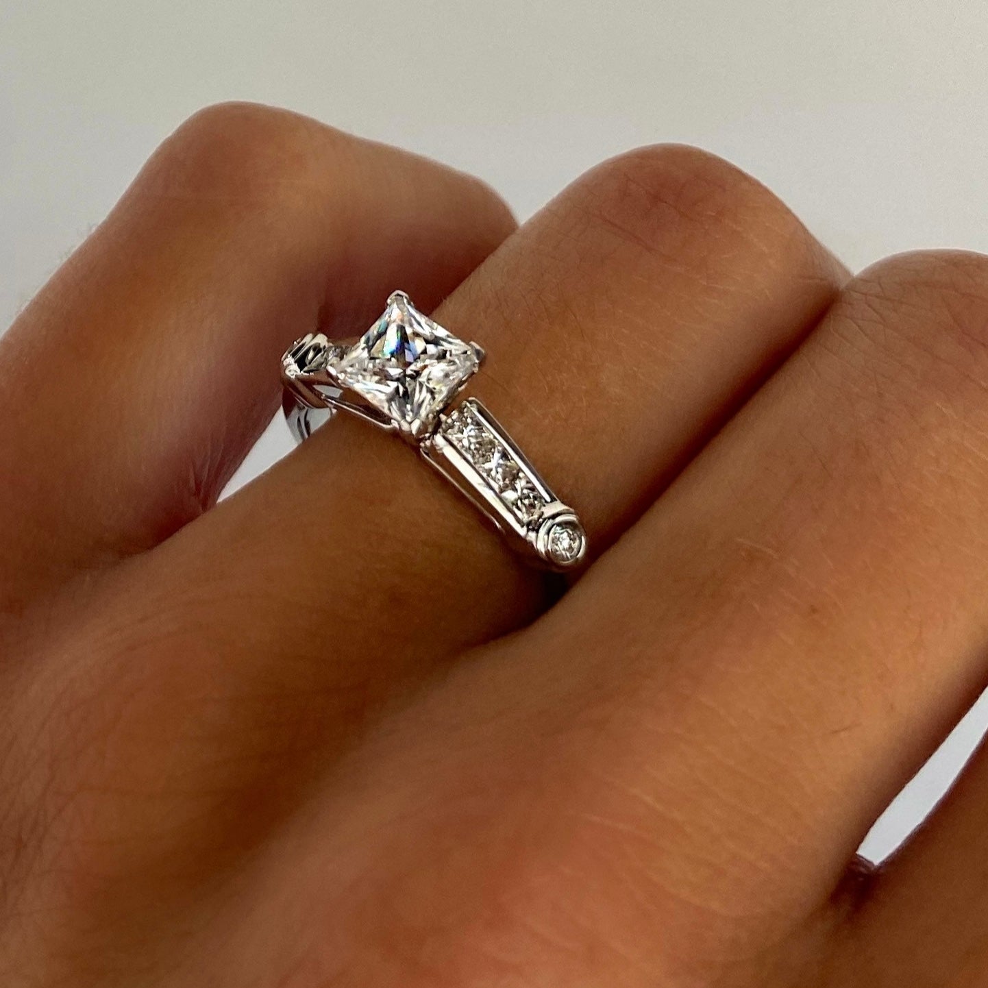 Roset 14K Gold "Georgette" Engagement Ring ER/WRC