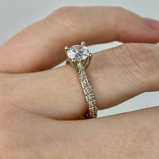 Roset Platinum Engagement Ring Roset By Reid