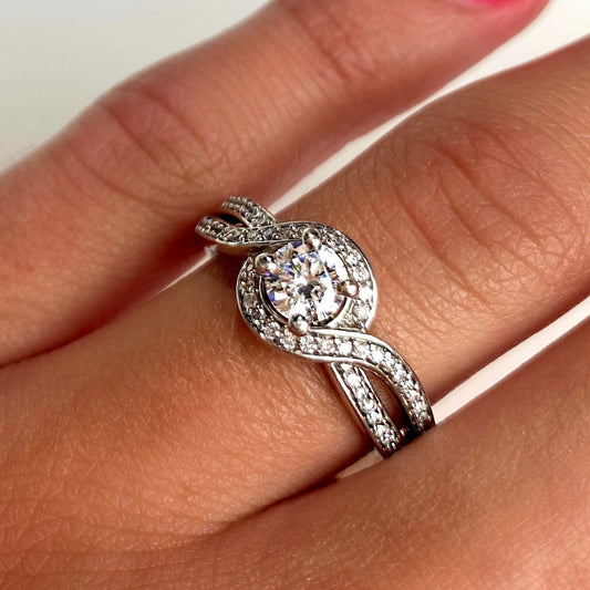 Roset 14K Gold Engagement Ring NN14K50 Roset By Reid