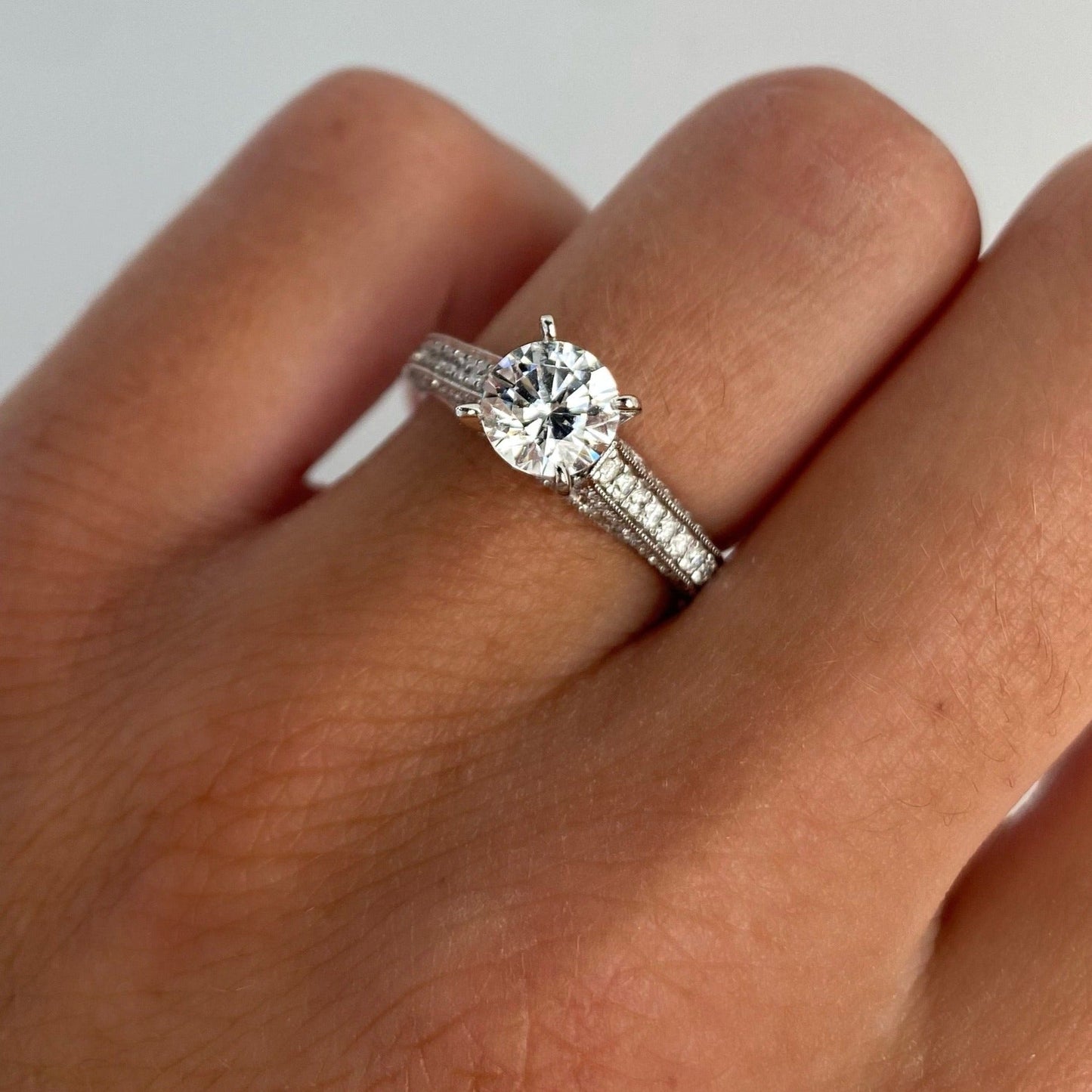 Roset 14K Gold Engagement Ring 62760 Roset By Reid