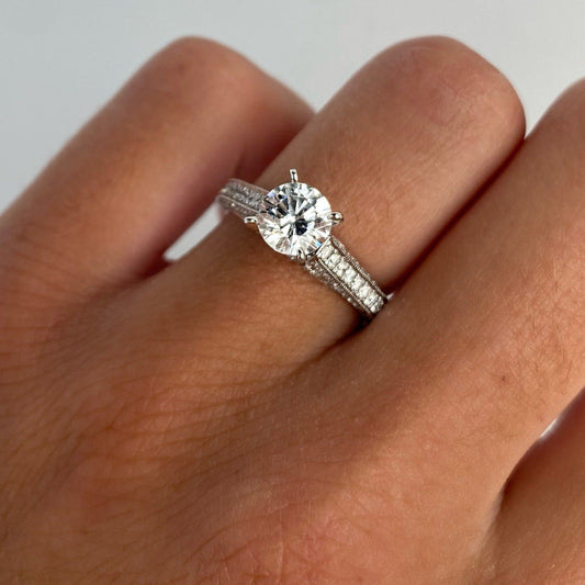 Roset 14K Gold Engagement Ring 62760 Roset By Reid