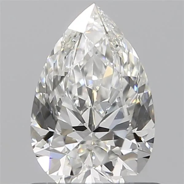 0.07ct Pear Natural Diamond (Colour D, Clarity VS2, Cut VG, IGI Certified)