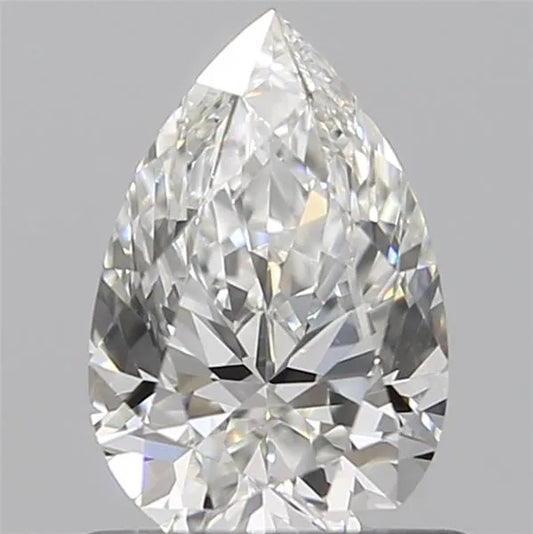 0.07ct Pear Natural Diamond (Colour D, Clarity VS2, Cut VG, IGI Certified)