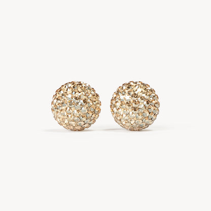 H&B Large Sparkle Ball™ Stud Earrings