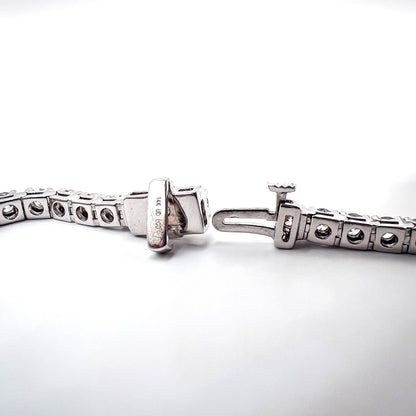 5.0ct Tennis Bracelet - Lab-Grown Diamonds in 14K White Gold