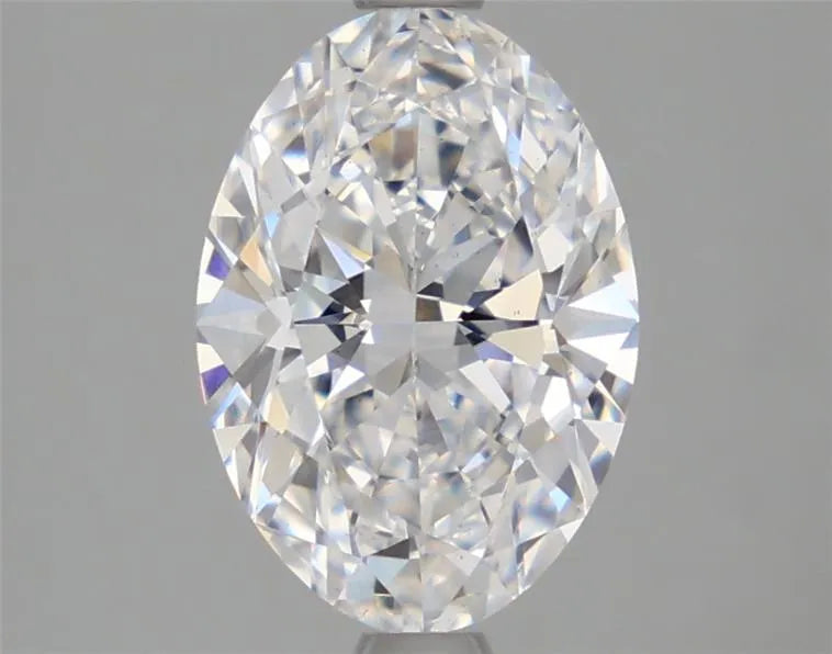 2.06ct Oval Lab Grown Diamond (Colour D, Clarity VS2, IGI Certified)