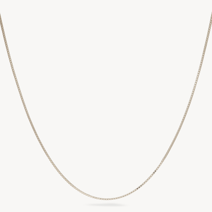 H&B Box Chain Slider Necklace