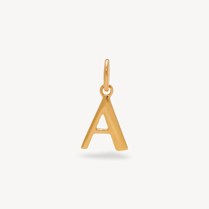 H&B Gold Letter Charm
