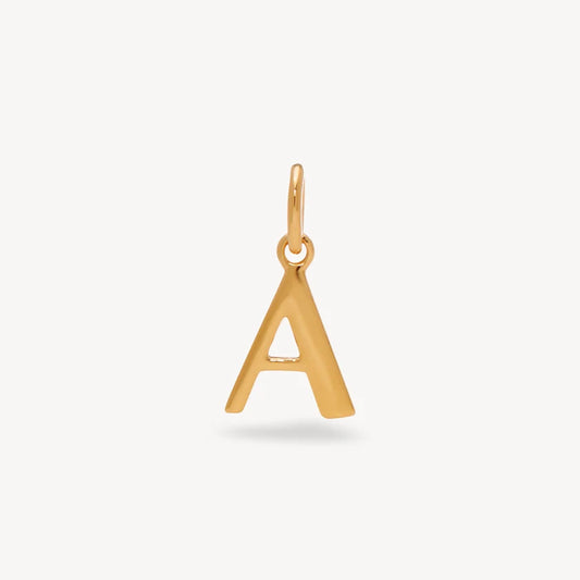 H&B Gold Letter Charm