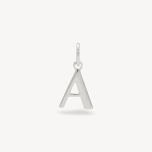 H&B Silver Letter Charm