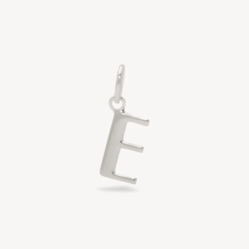 H&B Silver Letter Charm