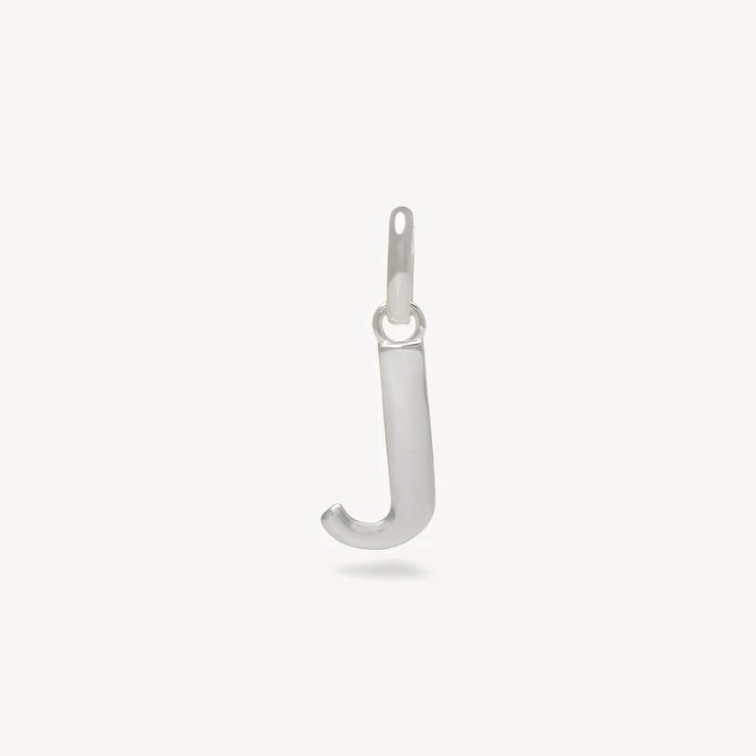 H&B Silver Letter Charm