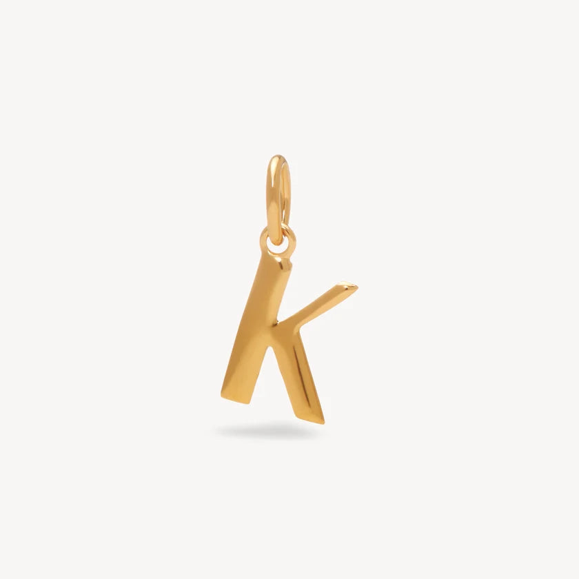 H&B Gold Letter Charm