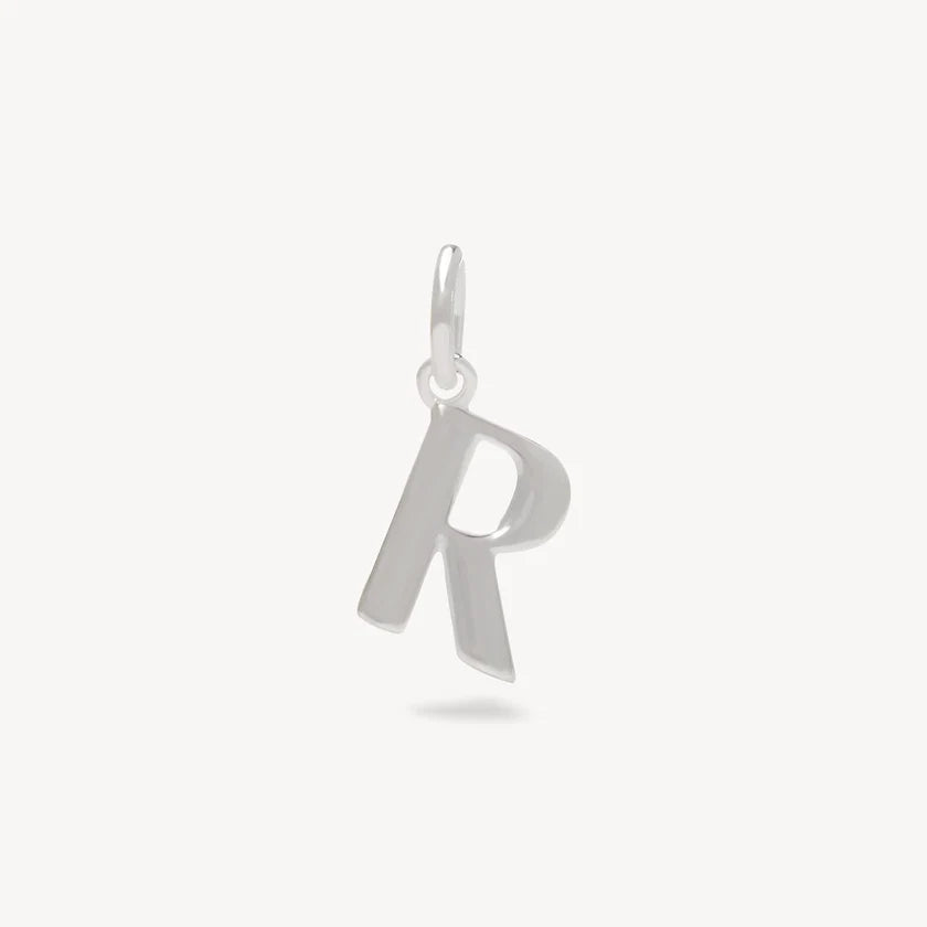 H&B Silver Letter Charm