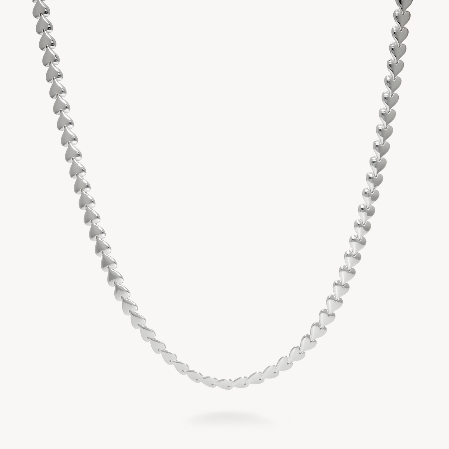 H&B Heart String Chain Necklace
