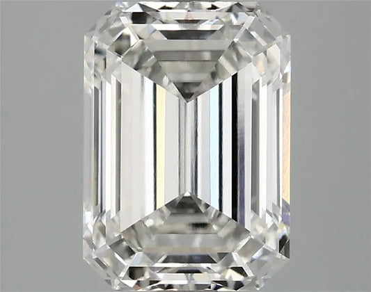 3.00ct Emerald Lab Grown Diamond (Colour G, Clarity VVS2, IGI Certified)