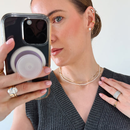 FLICA - Akoya 2.5mm 18" Baby Pearl Strand