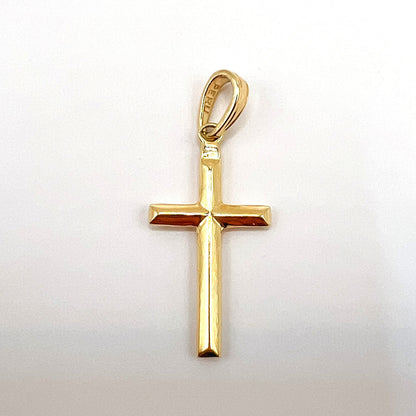 "Maxim" 10K Gold Cross Pendant