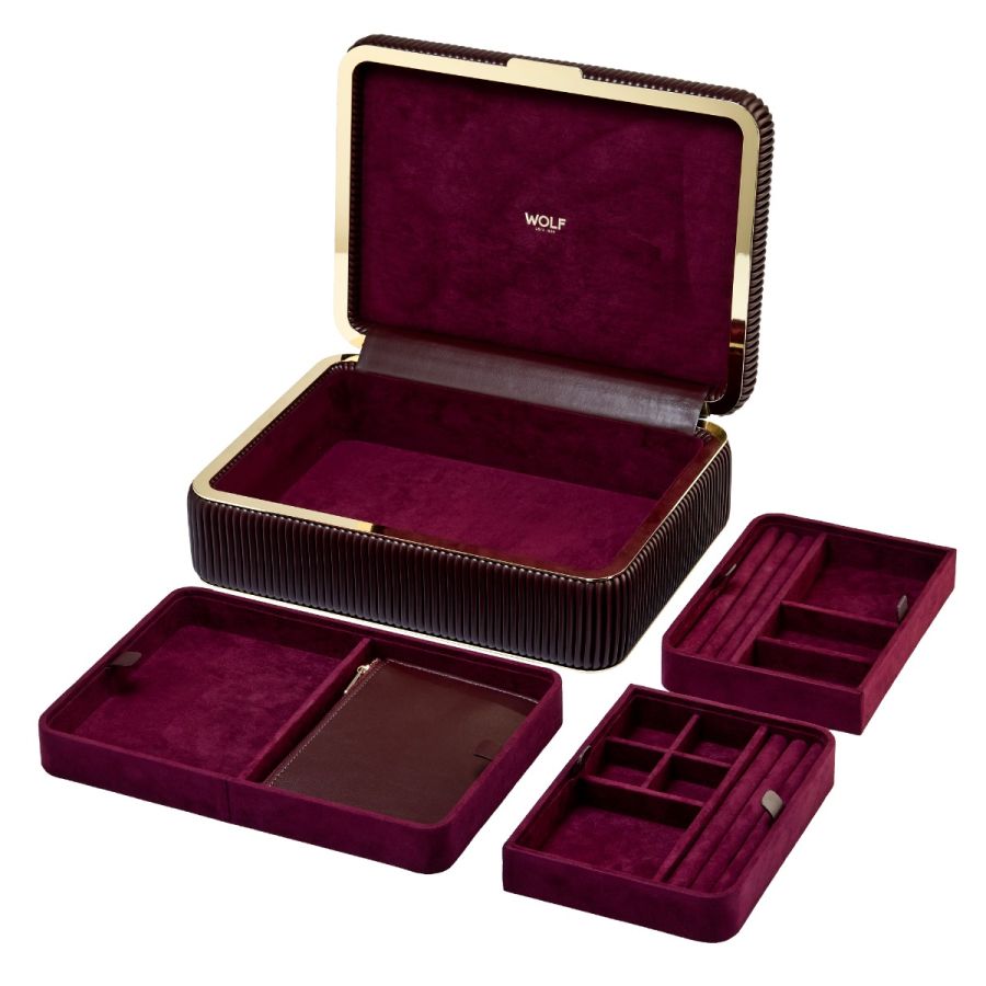 Wolf - Bella Large Jewelry Box