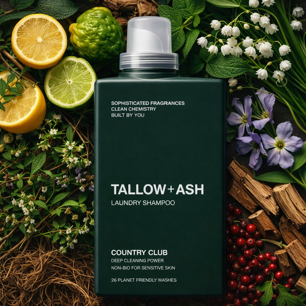 Tallow + Ash Country Club Laundry Shampoo 800ml