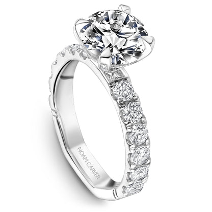 Large Diamond Engagement Ring