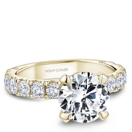 Large Diamond Engagement Ring