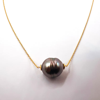 Tahitian Pearl Pendant Chain