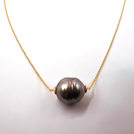 Tahitian Pearl Pendant Chain