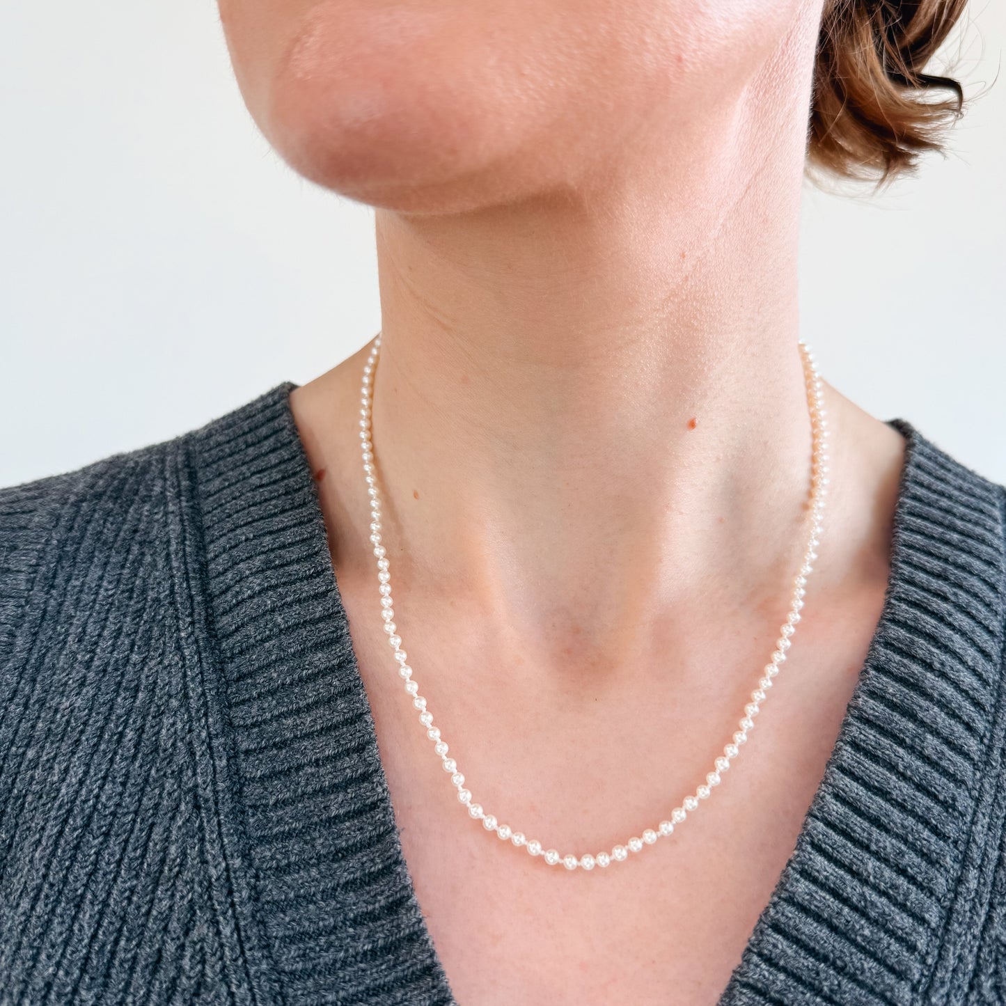 FLICA - Akoya 2.5mm 18" Baby Pearl Strand