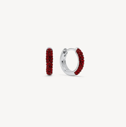 H&B Birthstone Always On Sparkle Hoops