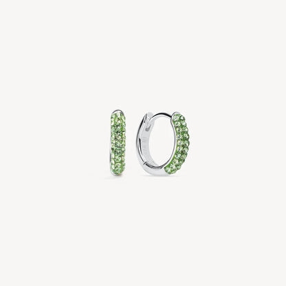 H&B Birthstone Always On Sparkle Hoops
