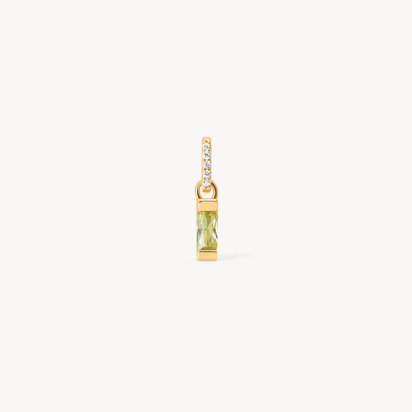 H&B Birthstone Baguette Charm