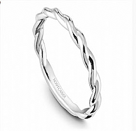 Gold Twisted Women's Band