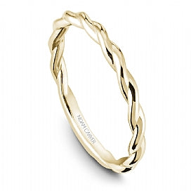 Gold Twisted Women's Band