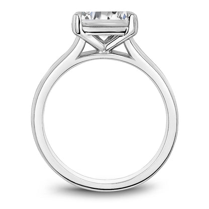 Knife-Edge Solitaire Engagement Ring
