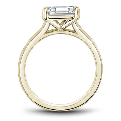 Knife-Edge Solitaire Engagement Ring