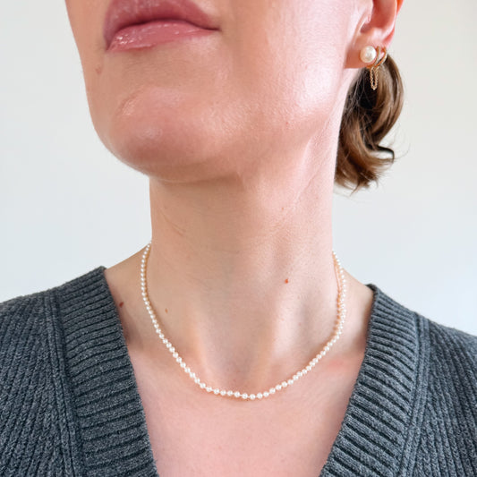 FLICA - Akoya 2.5mm 18" Baby Pearl Strand