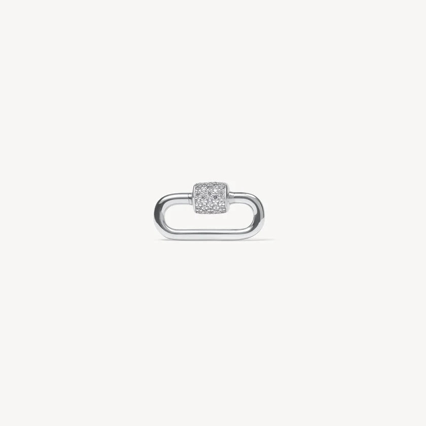 H&B Carabiner Twist Link Charm Holder