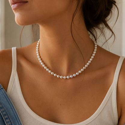 FLICA - Akoya 5.5mm 18" Pearl Strand