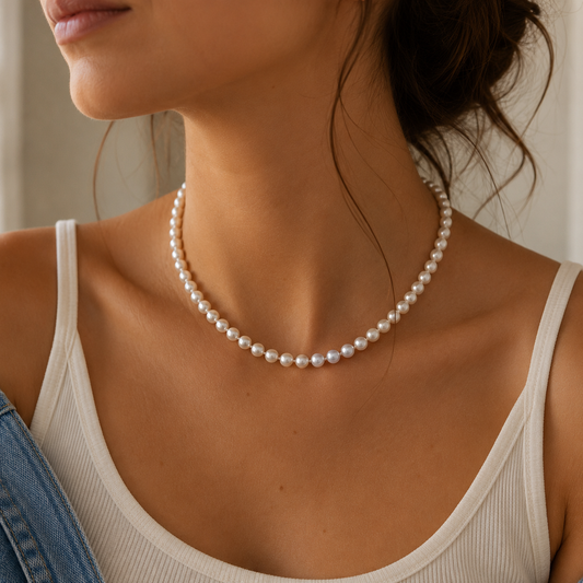 FLICA - Akoya 5.5mm 18" Pearl Strand