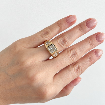 "Kessie" 14K Gold Lab Grown Diamond Ring