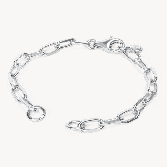 H&B Clip Chain Charm Bracelet Base