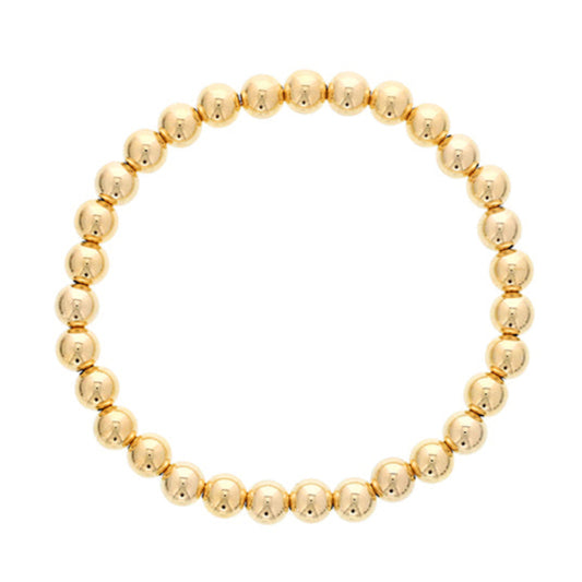 Gold Filled or Sterling Silver Beaded Bracelet
