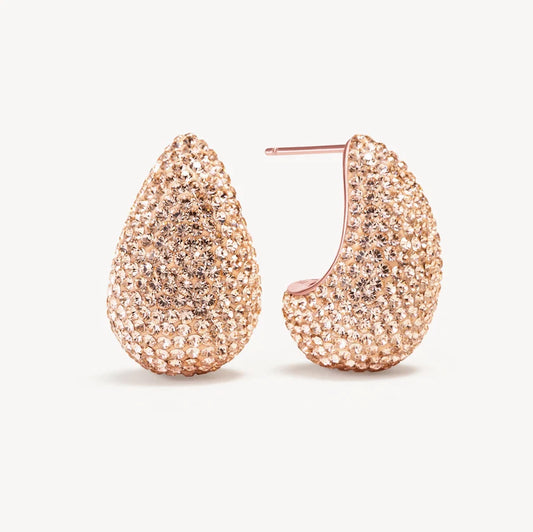 H&B Dream Puff Stud Earrings