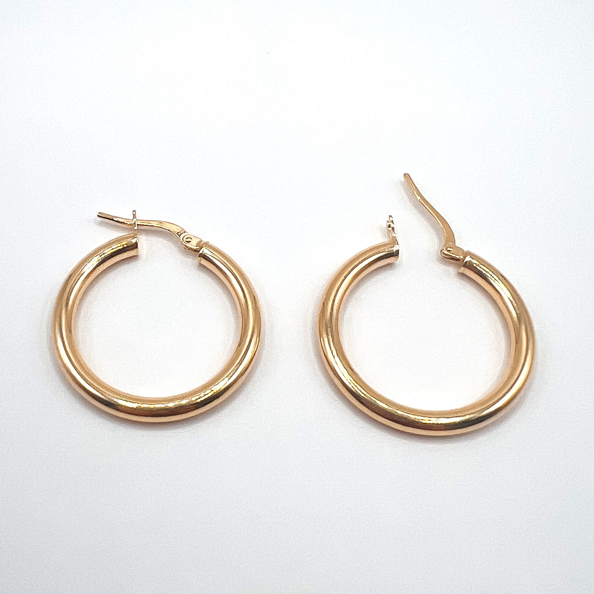 Roset Gold Label "Aurelia" 14K Gold Hoop Earrings Roset Gold Label
